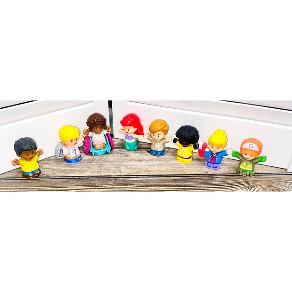 Fisher Price Little People Figure Lot Wheelchair Ariel Multi-Cultural Careers - Picture 2 of 6